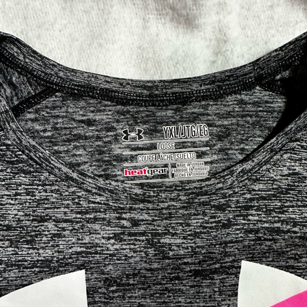 Black Youth Under Armor T-shirt